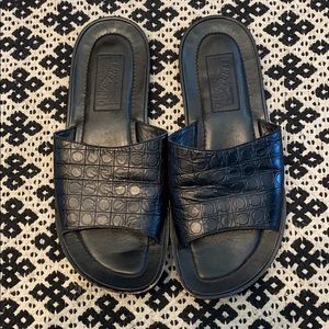 Salvatore Ferragamo Men’s Leather Sandals